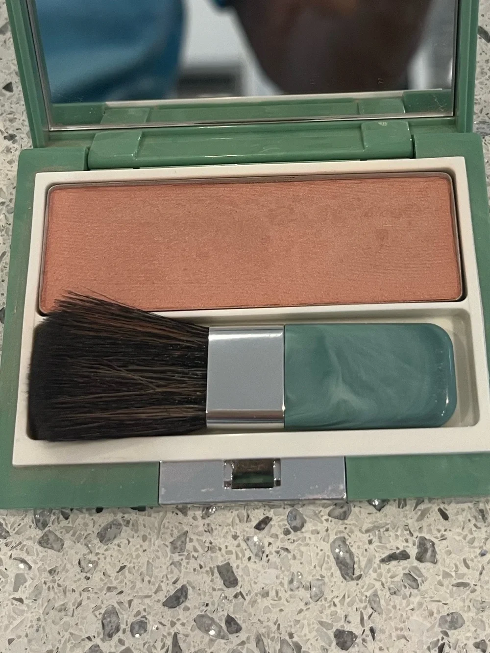 EUC Clinique Pink Powder Blush